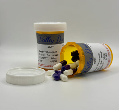 Nancy Thompson HYPNOCIL Prop Replica Pill Bottle  A Nightmare on Elm Street 3