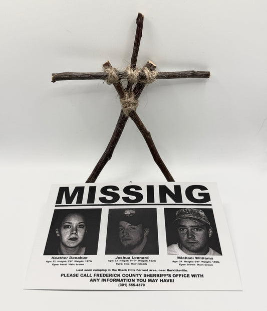 Blair Witch Project Stick Figure Prop Replica