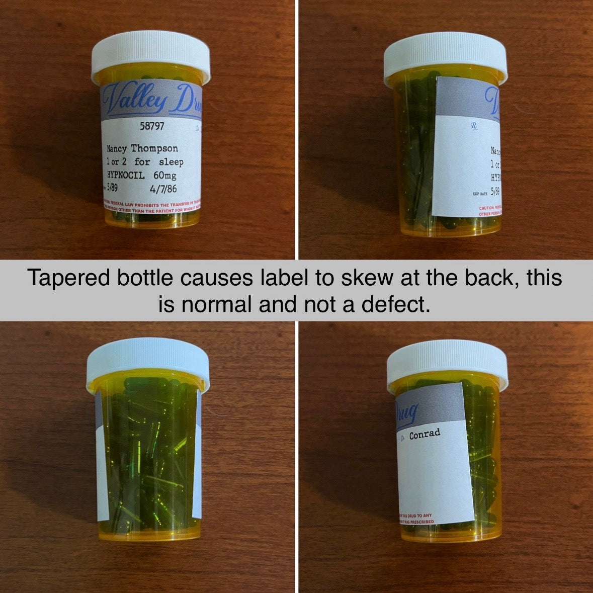 Nancy Thompson HYPNOCIL Prop Replica Pill Bottle  A Nightmare on Elm Street 3