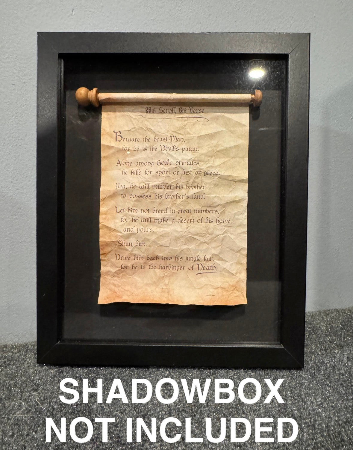 Planet of the Apes Prop Replica - 29th Scroll, 6th Verse