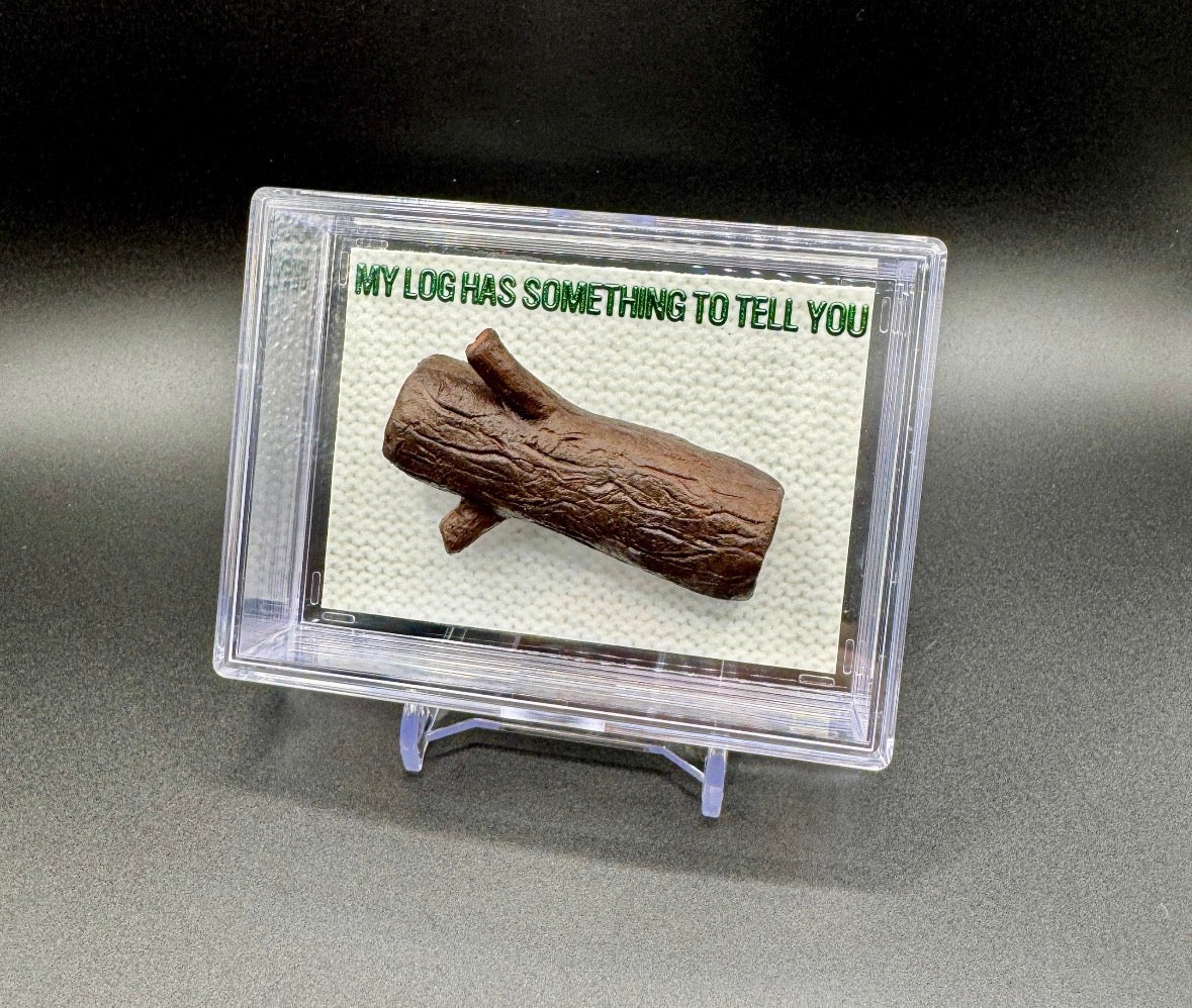 Log Lady Miniature Replica Log Display Twin Peaks