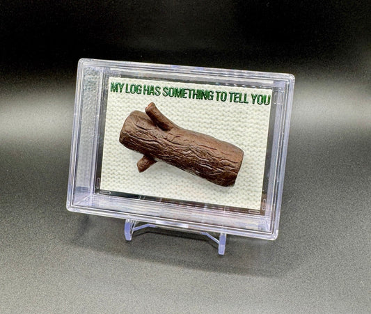 Log Lady Miniature Replica Log Display Twin Peaks