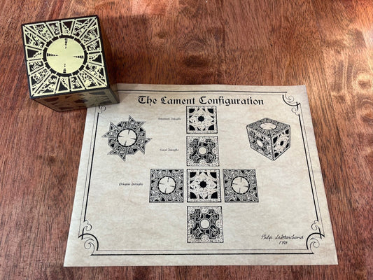 Hellraiser Lament Configuration Schematic Design Plans