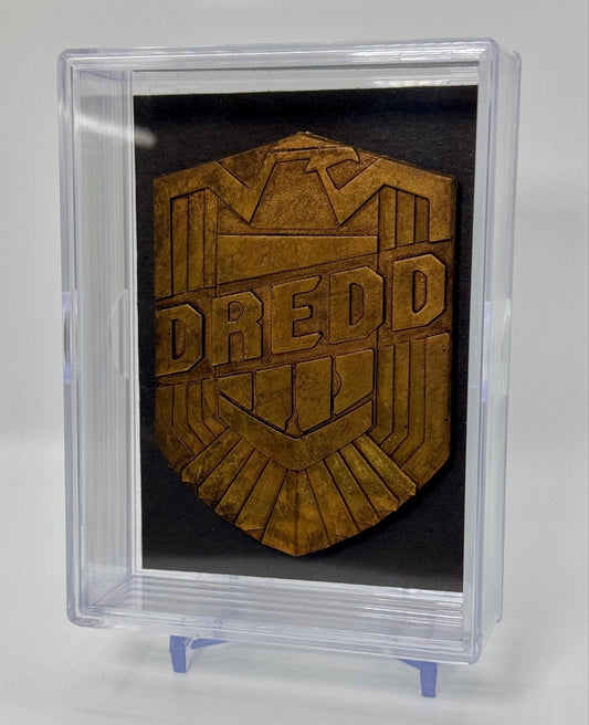 Dredd Replica Badge Display