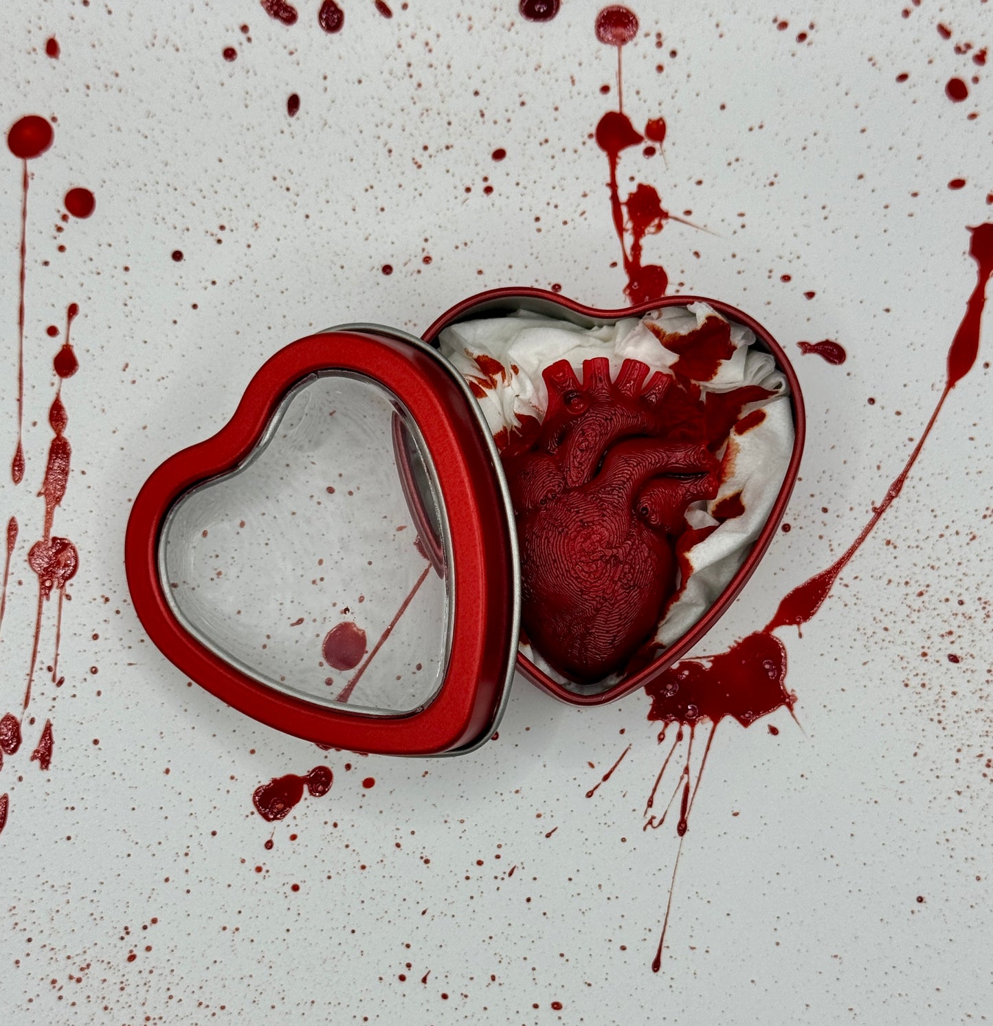 Mini My Bloody Valentine Replica Heart Tin