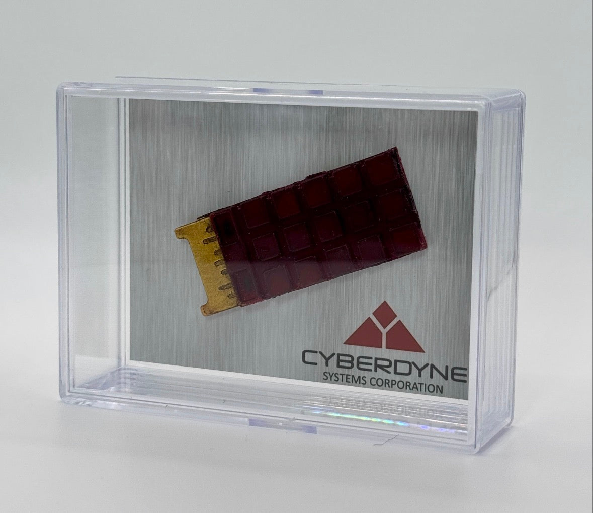 T2 T-800 Intact CPU Chip Replica Display - Terminator
