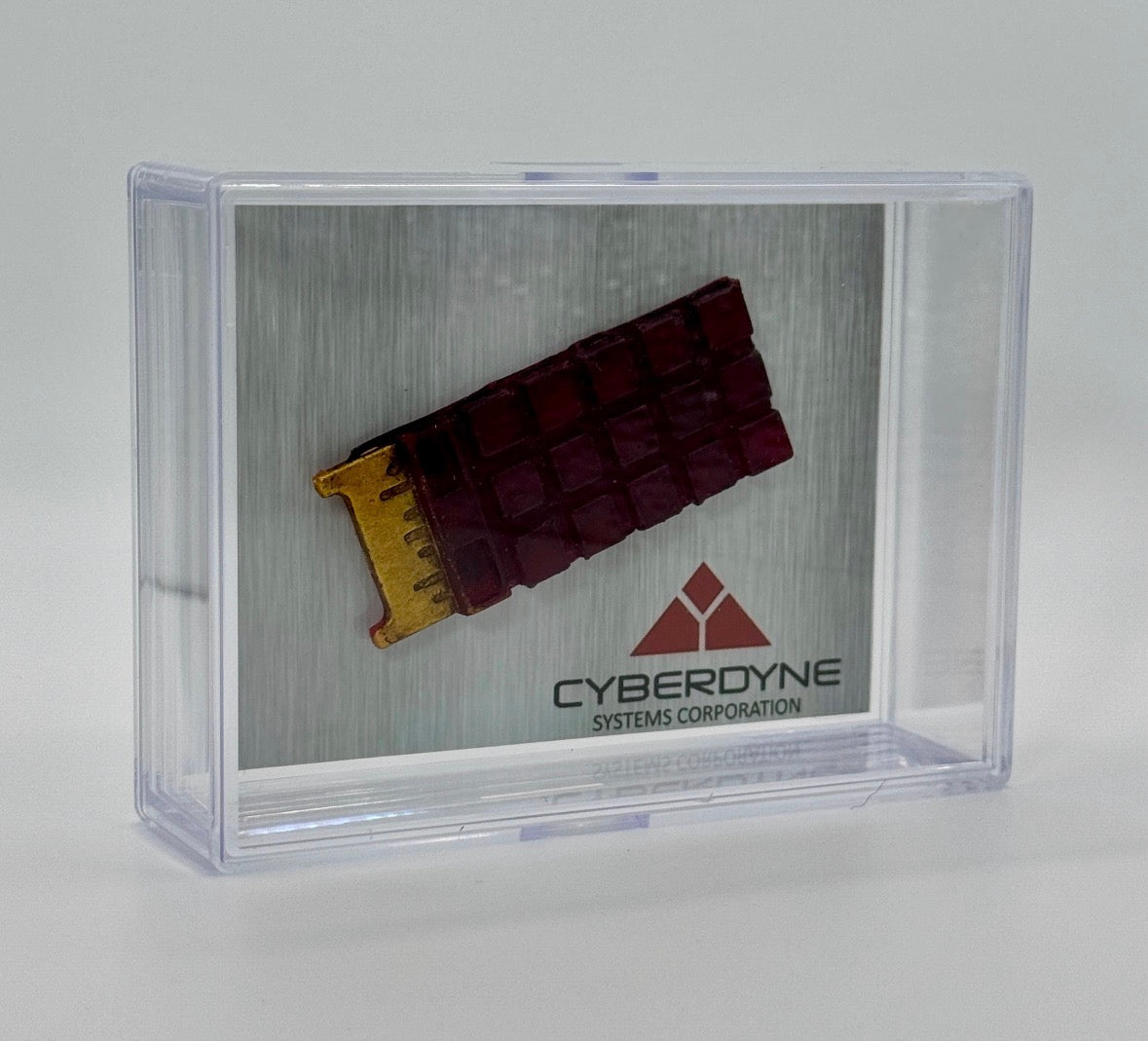 T2 T-800 Intact CPU Chip Replica Display - Terminator