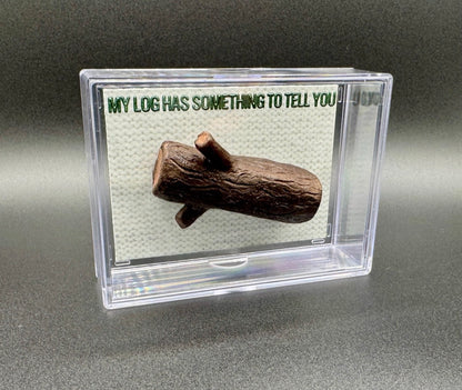Log Lady Miniature Replica Log Display Twin Peaks